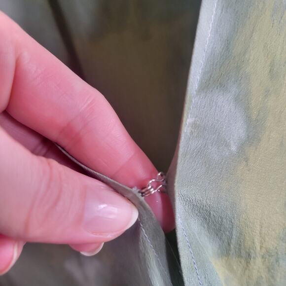 Upstate NY Silk Hand Dyed Ruana/Poncho One Size - Picture 4 of 9